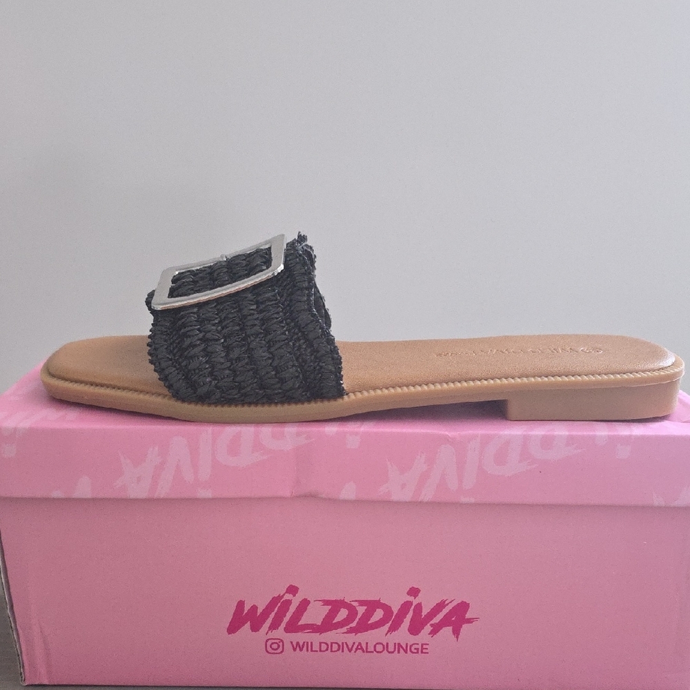Wild Diva Tan Sandals with Elegant Design